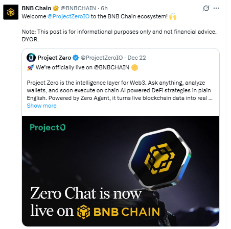 zero chat on bnb