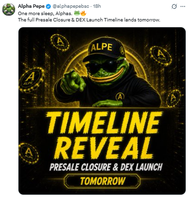 DEX launch Tomorrow
