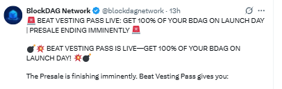 BEAT VESTING PASS LIVE