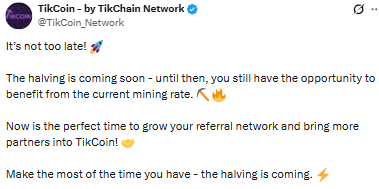 The latest Tikcoin Network News covers two fresh updates