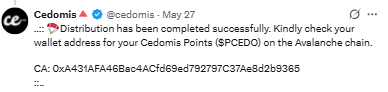 contact address for cedomis