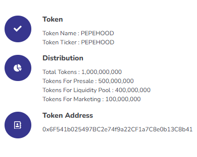 pepehood presale price
