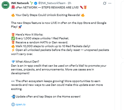 INK Network News Update