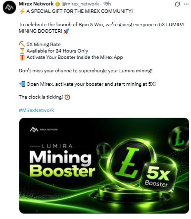 Mirex Network News Update