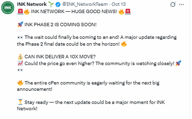 INK Network News Update