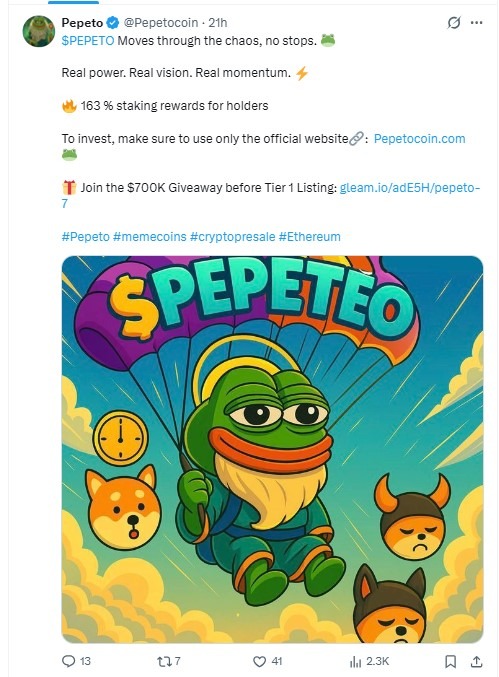 the project listing update