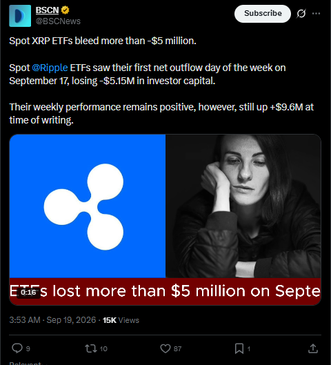 XRP news today latest