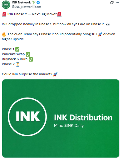 INK Network News Update