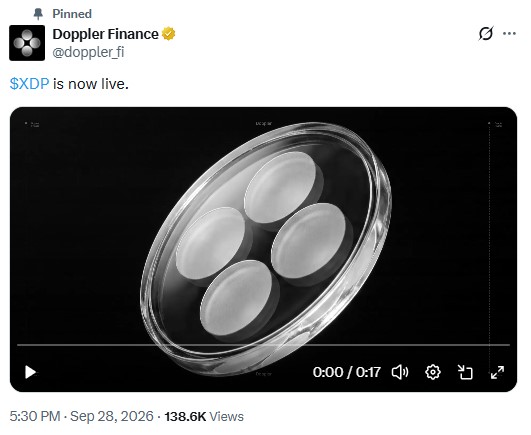 doppler finance price prediction 2026, XDP price prediction, doppler finance