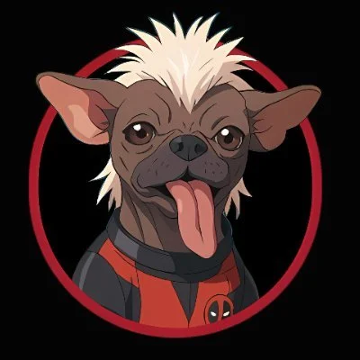 PEGGY THE DEADPOOL DOG