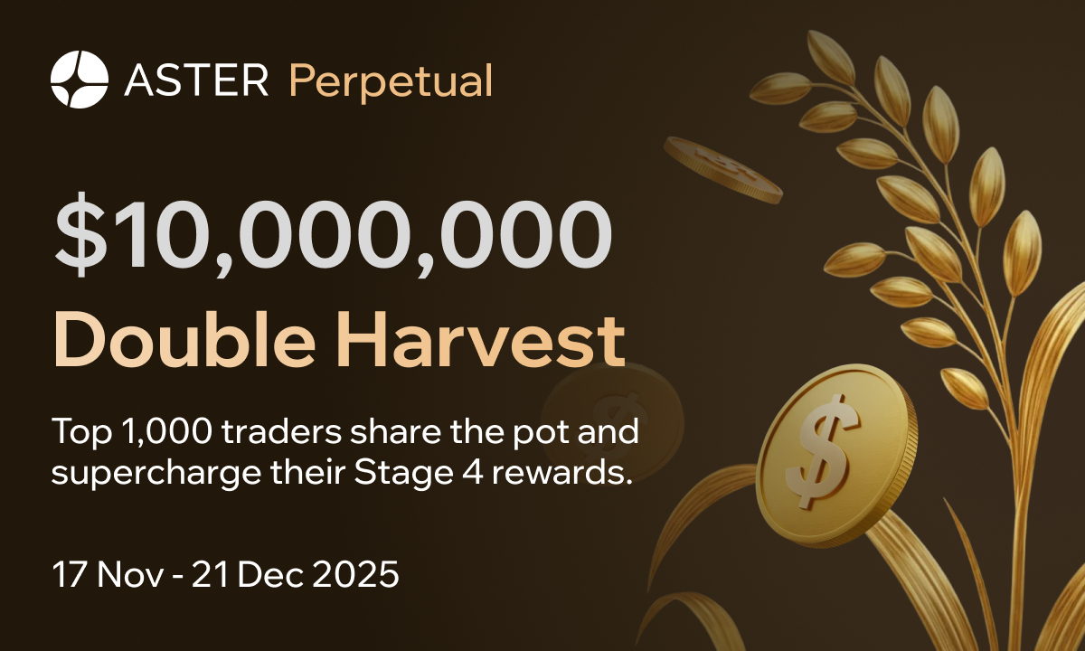 Aster Launches Stage 4 Airdrop and $10M Trading Competition