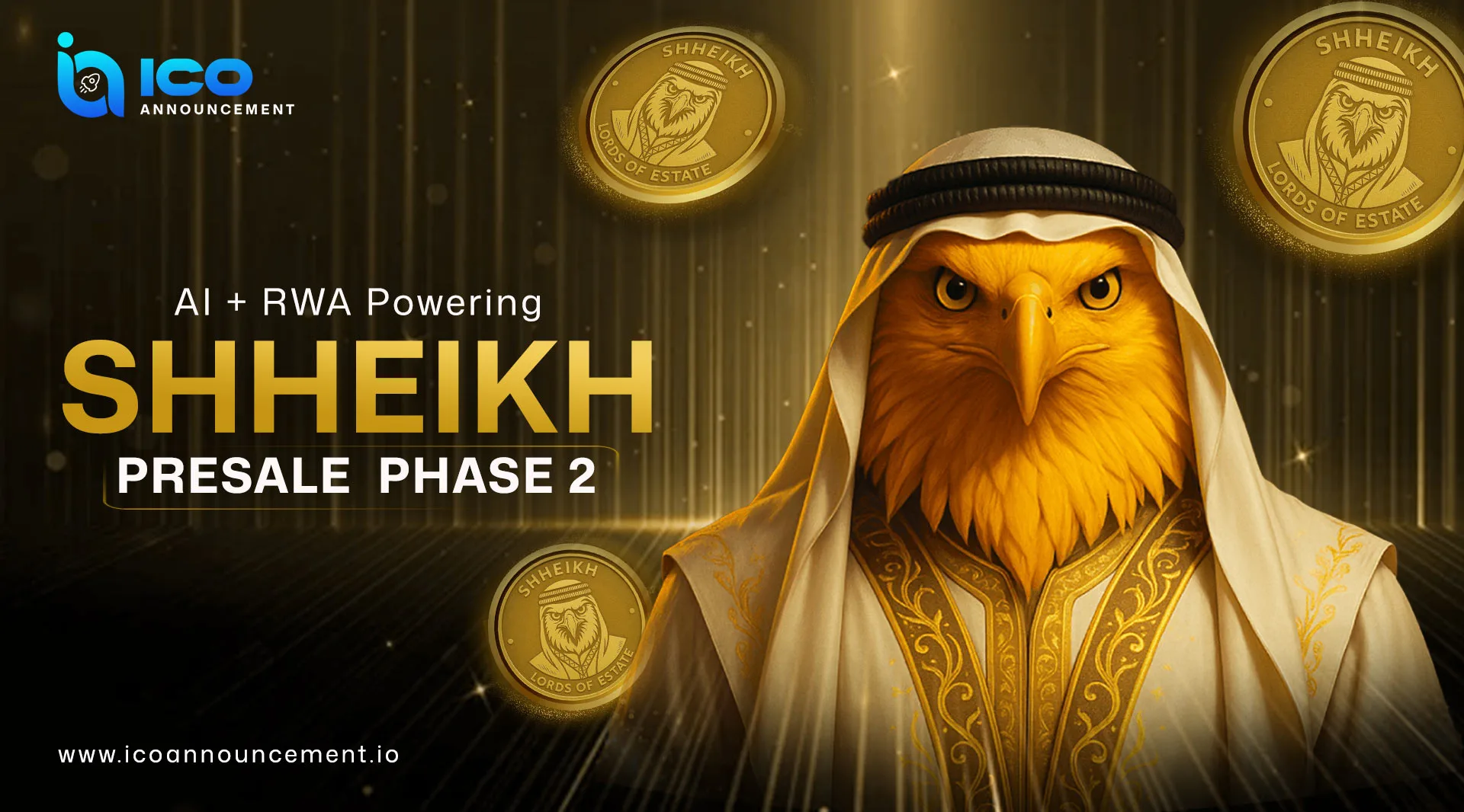 AI and RWA Innovation Power SHHEIKH Presale Phase 2 Market Growth