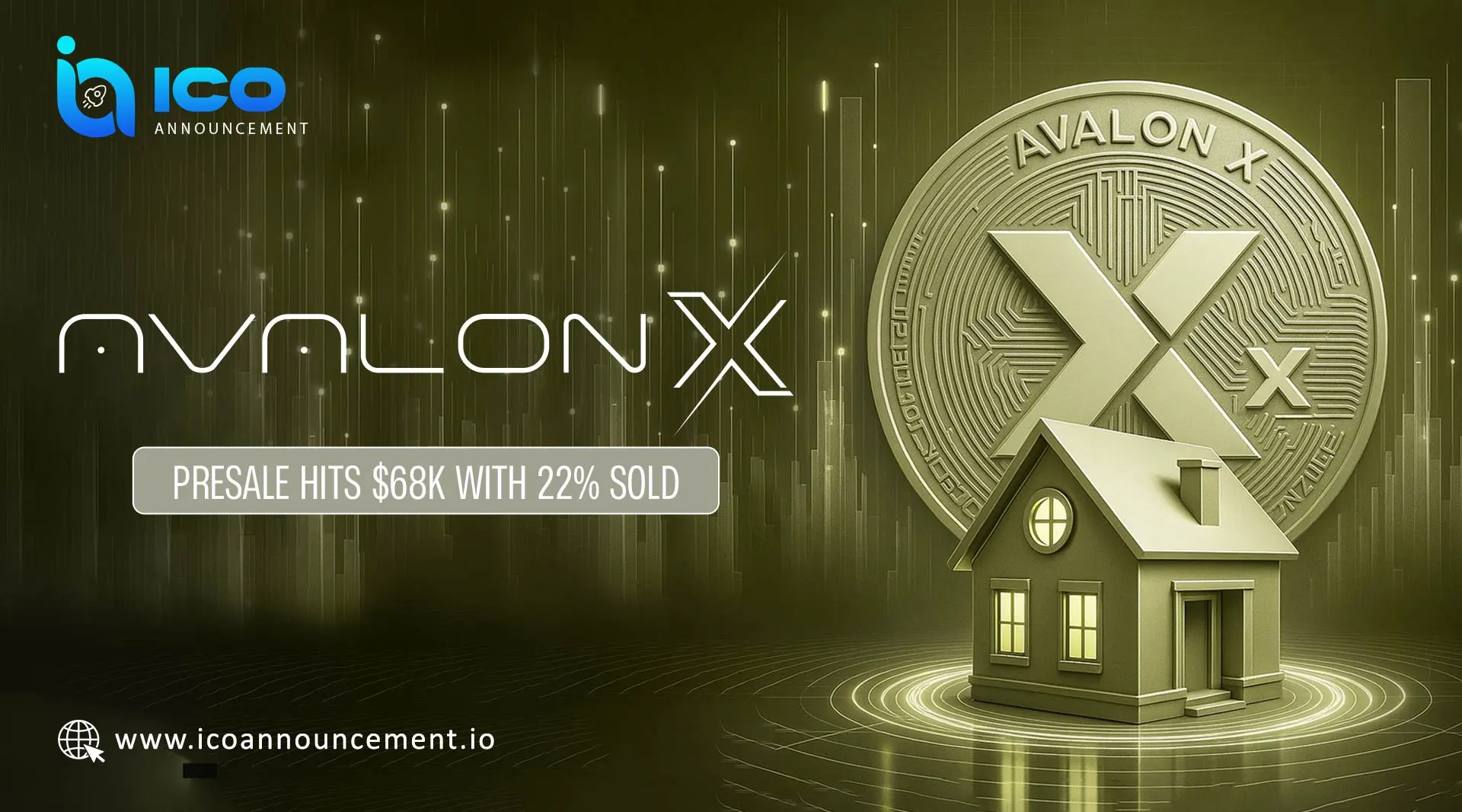 Avalon X Presale Crosses $68K as 22% of Tokens Already Sold