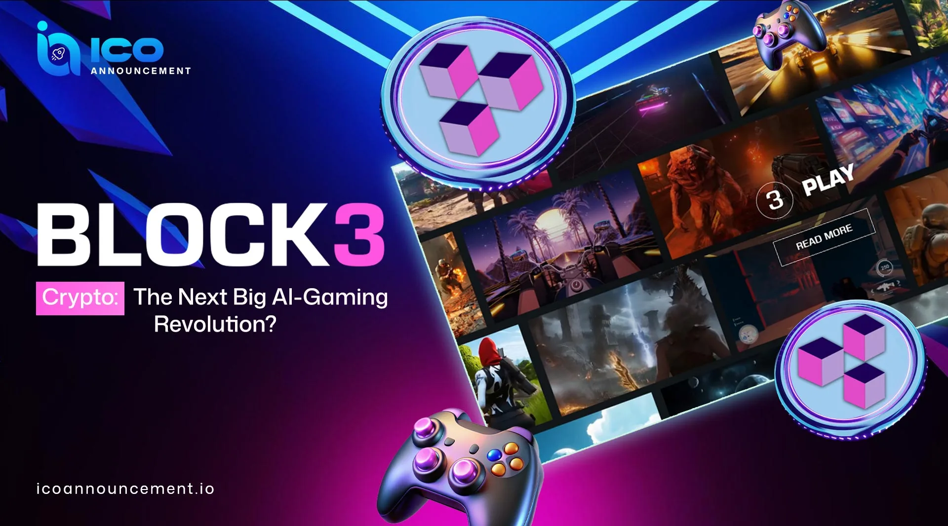 Block3 Crypto: Gaming With AI-Powered 3D Creation