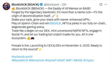 BlockSack Presale Surpasses $13K, Early Investors Take Notice