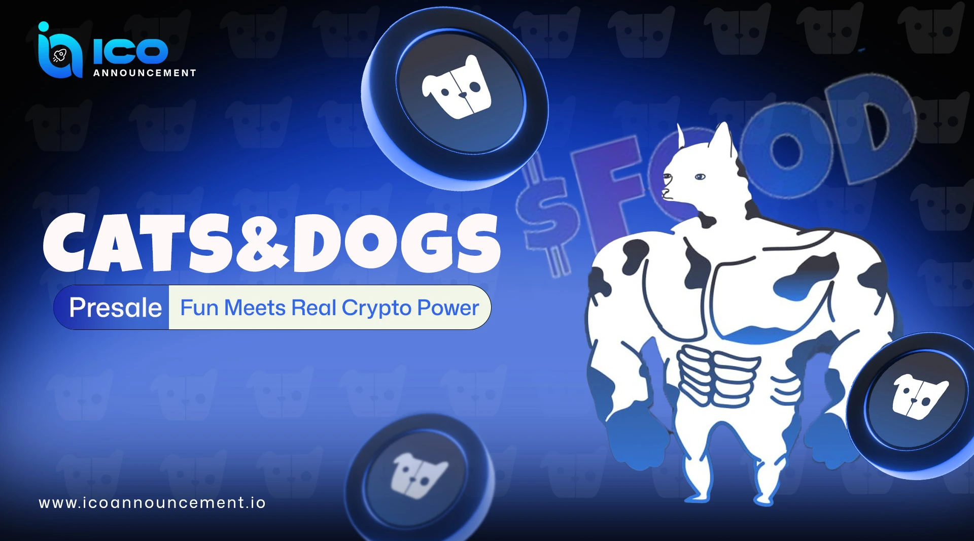 Cats and Dogs Crypto: $CATSDOGS Bringing Pets to Blockchain
