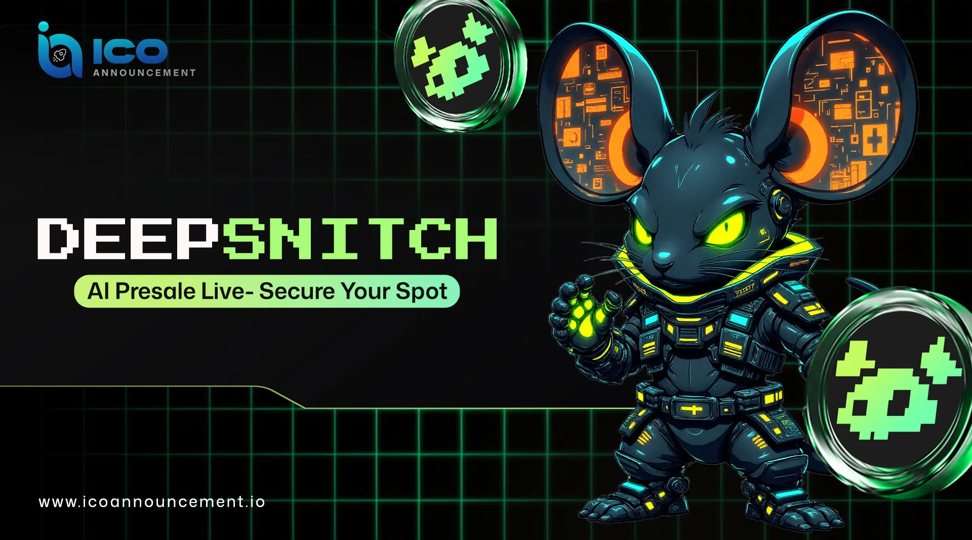 Deep Snitch AI Presale: Secure Your Spot in 2025’s AI Crypto Boom