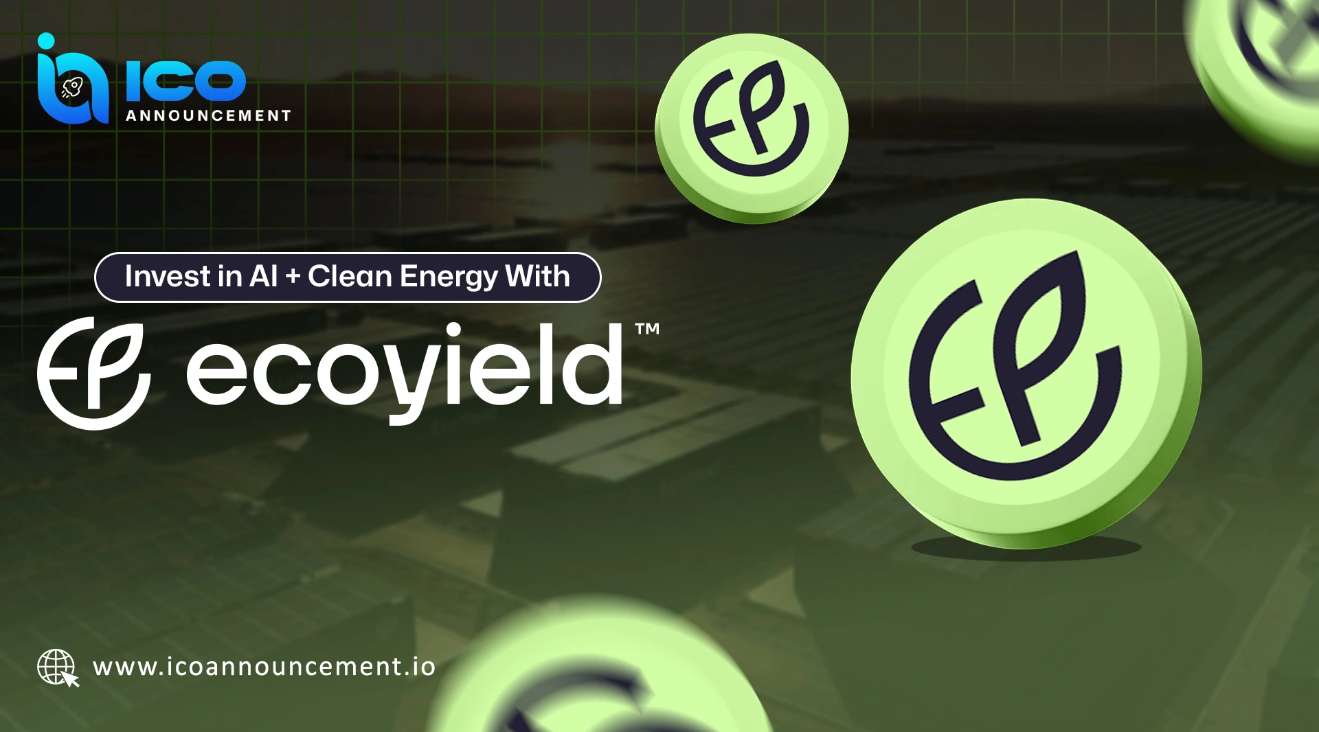 EcoYield Presale: AI and Clean Energy Driving a Greener Future
