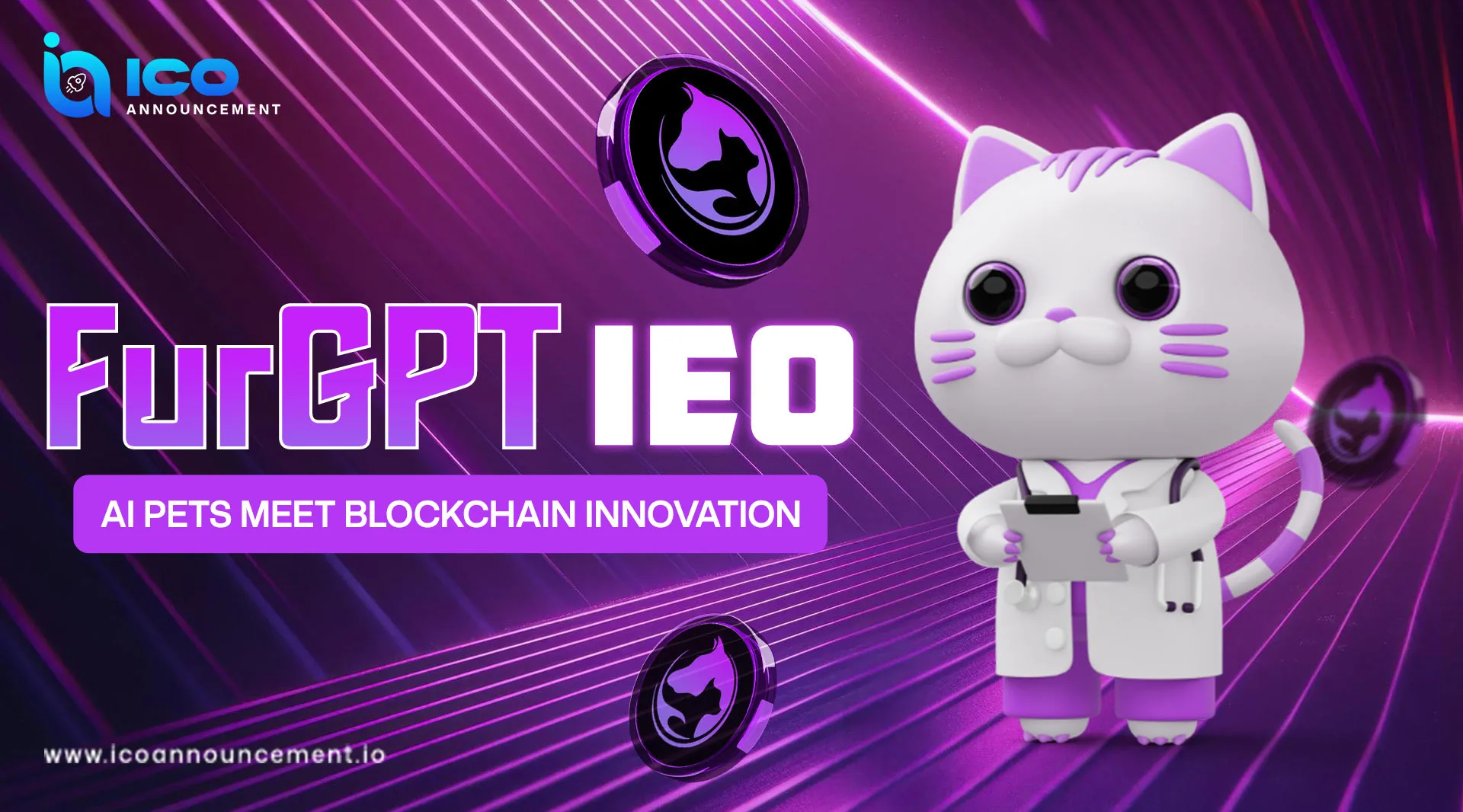 FurGPT IEO Launch: Own AI-Powered Digital Pets on the Blockchain