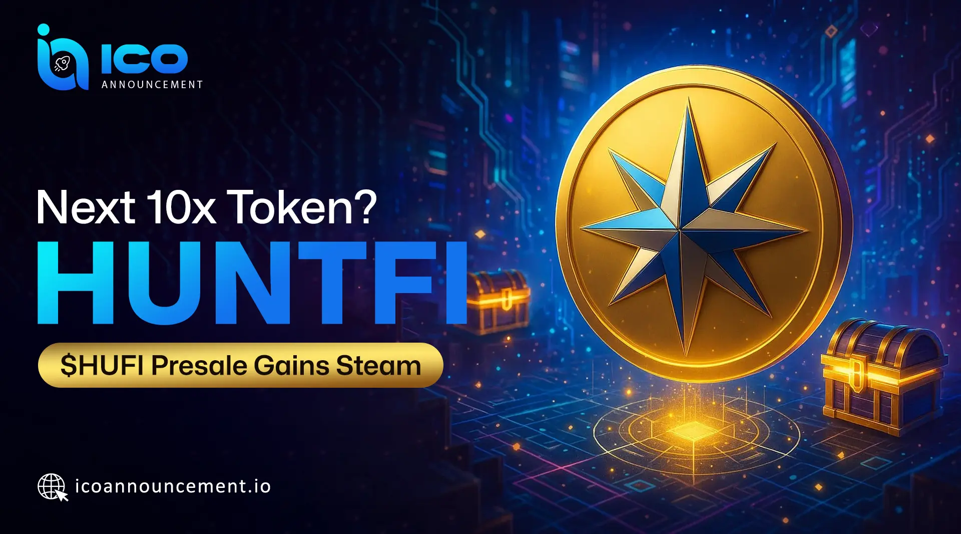 HuntFi Presale Live: Earn $HUFI Tokens for Walking and Exploring