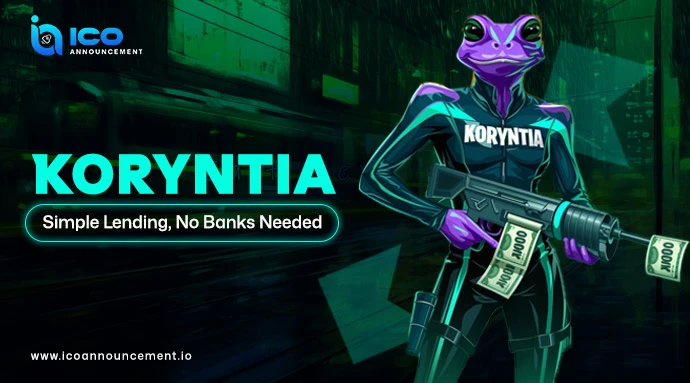 Lend or Borrow Crypto Anywhere with Koryntia Secure Platform