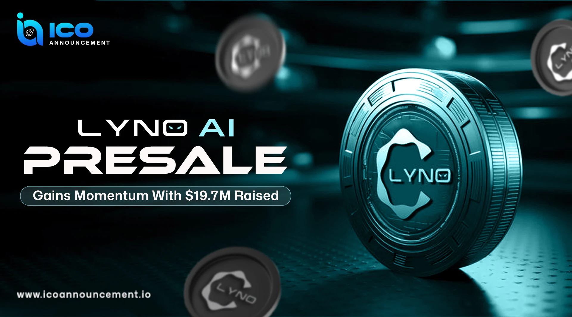 LYNO AI Presale Hits $19.7M, Marking Strong Investor Demand