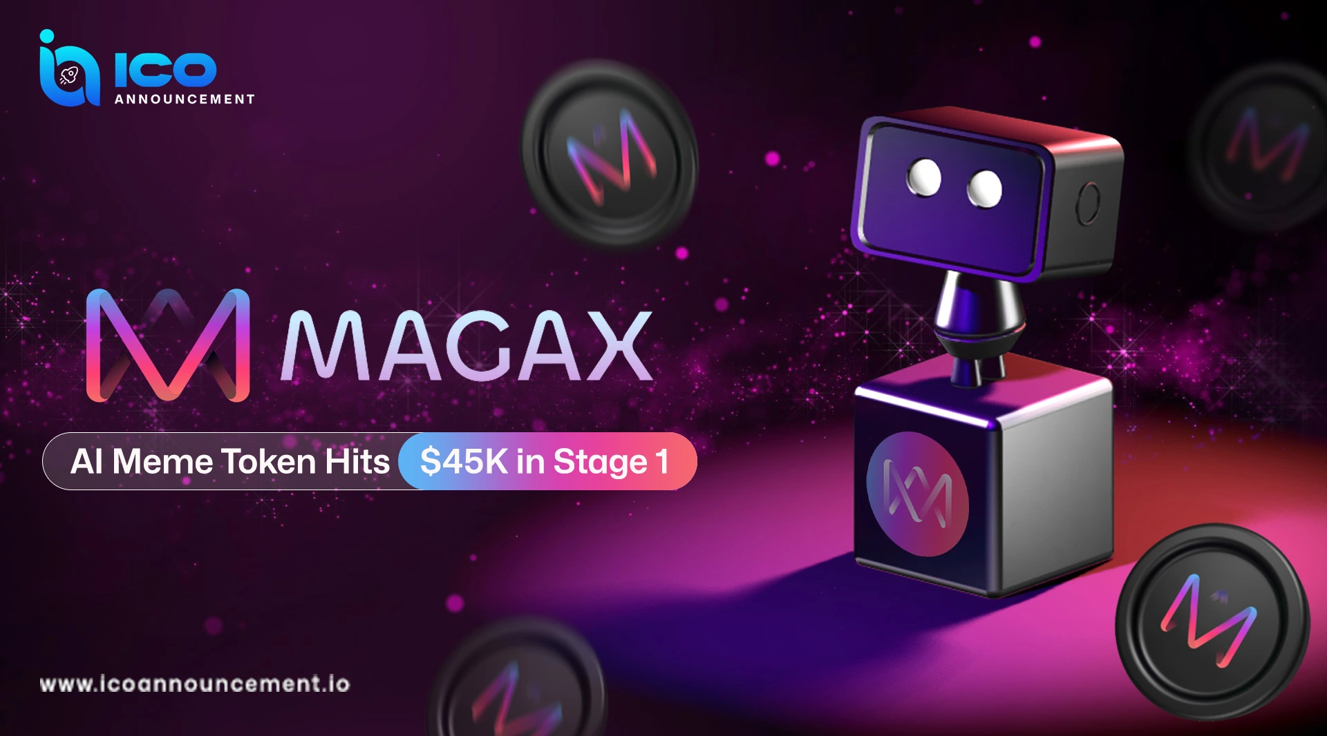 MAGAX AI Meme Token Hits $45K Milestone in First Presale Stage