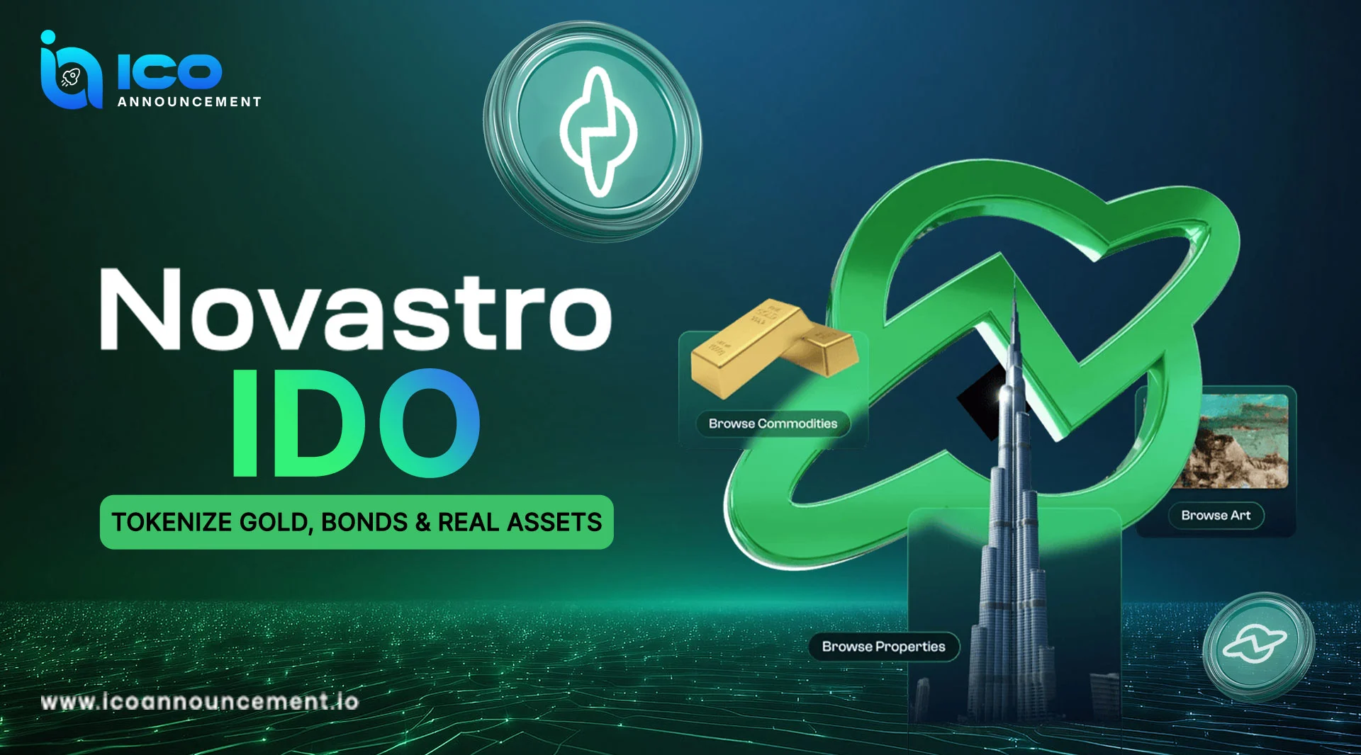 Explore Novastro IDO: Tokenized Investment in Real-World Assets