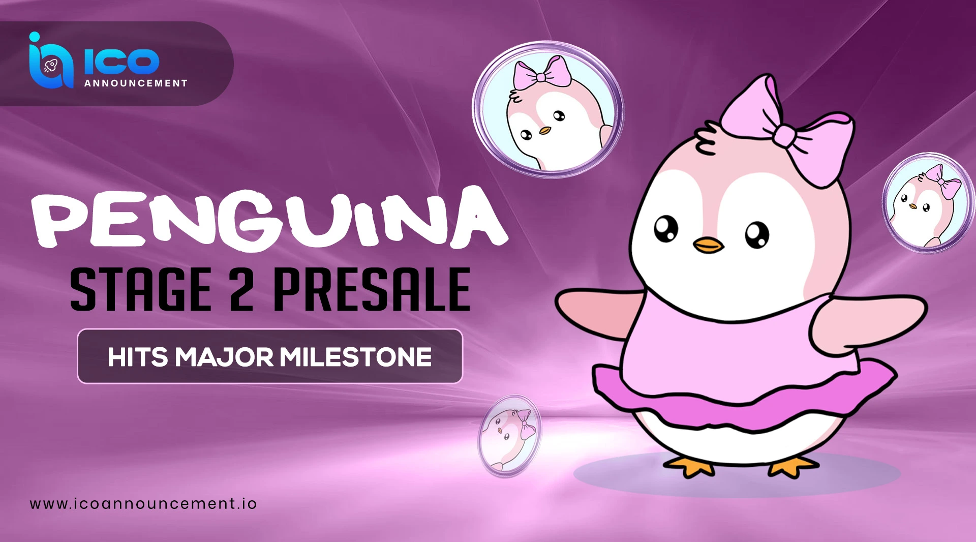 Penguina Presale Gains Momentum With Major Exchange Listing Ahead