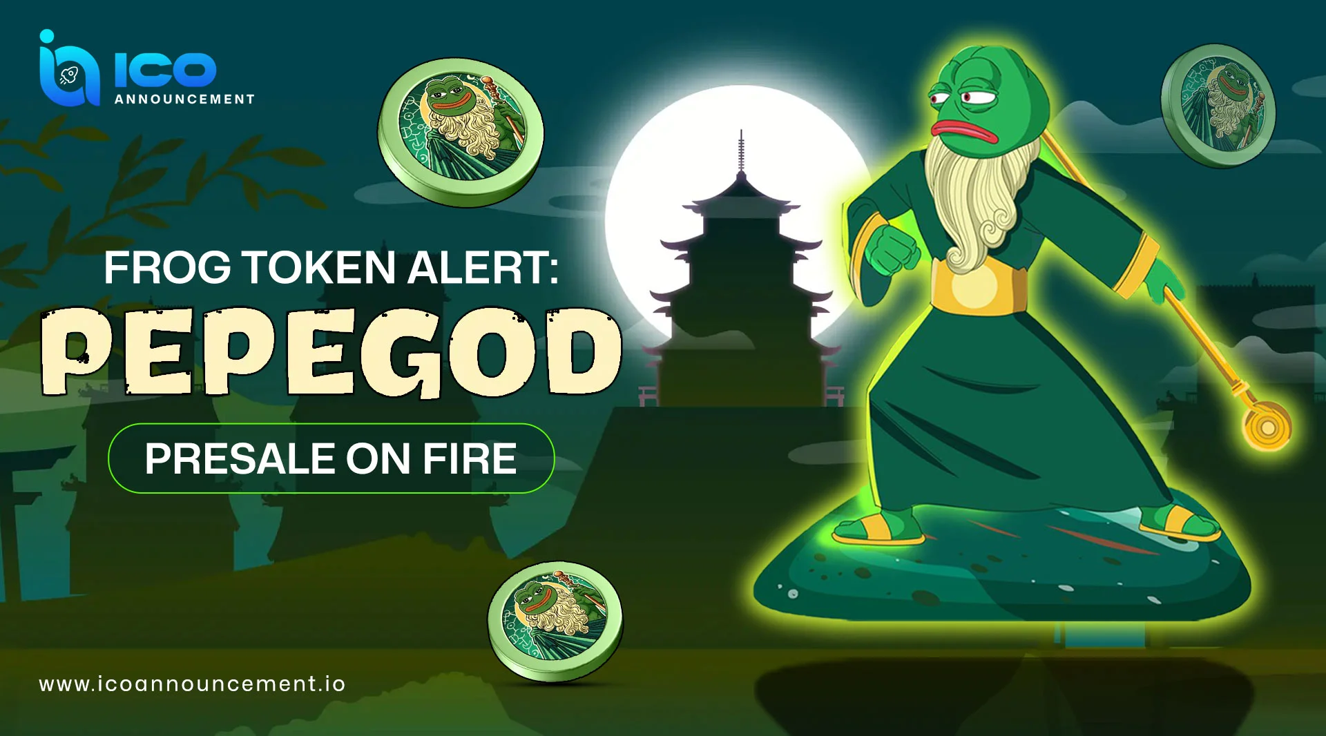 PepeGod Presale: The Next Big Meme Coin with 600% Staking Rewards