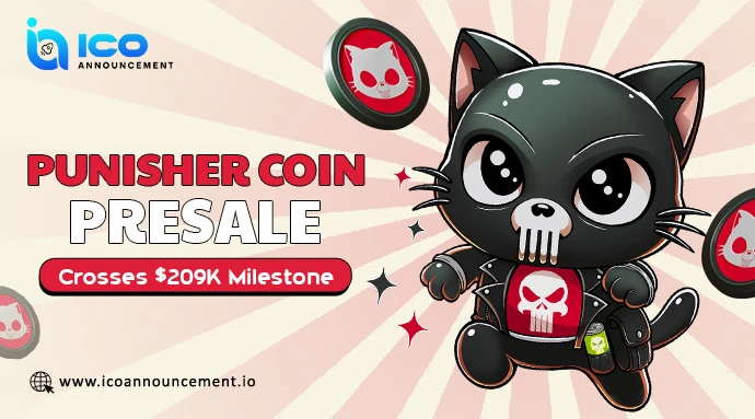 Punisher Coin Presale Surpasses $209K as Investor Demand Rises