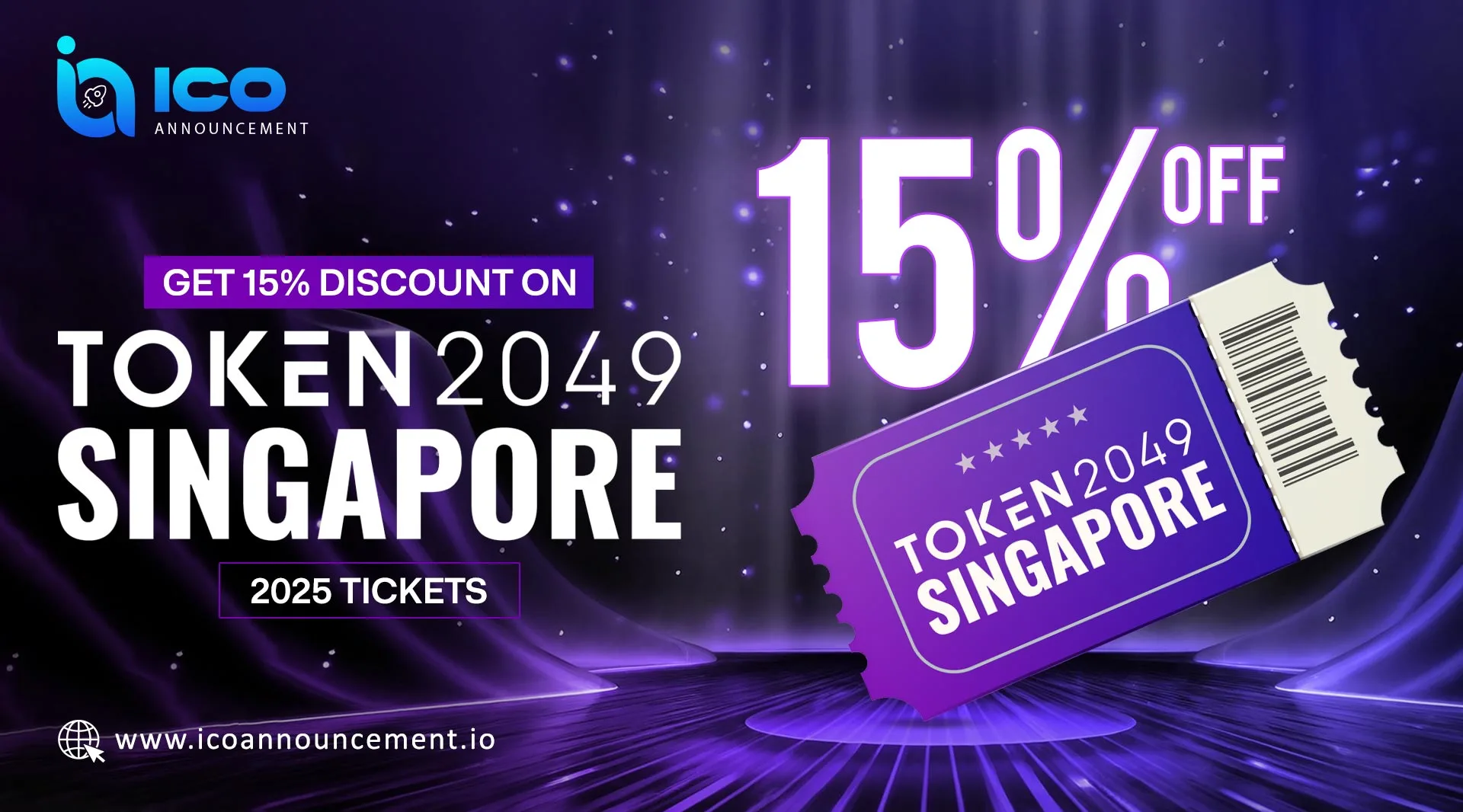 TOKEN2049 Singapore 2025: Unlock 45% Discount with Promo Code