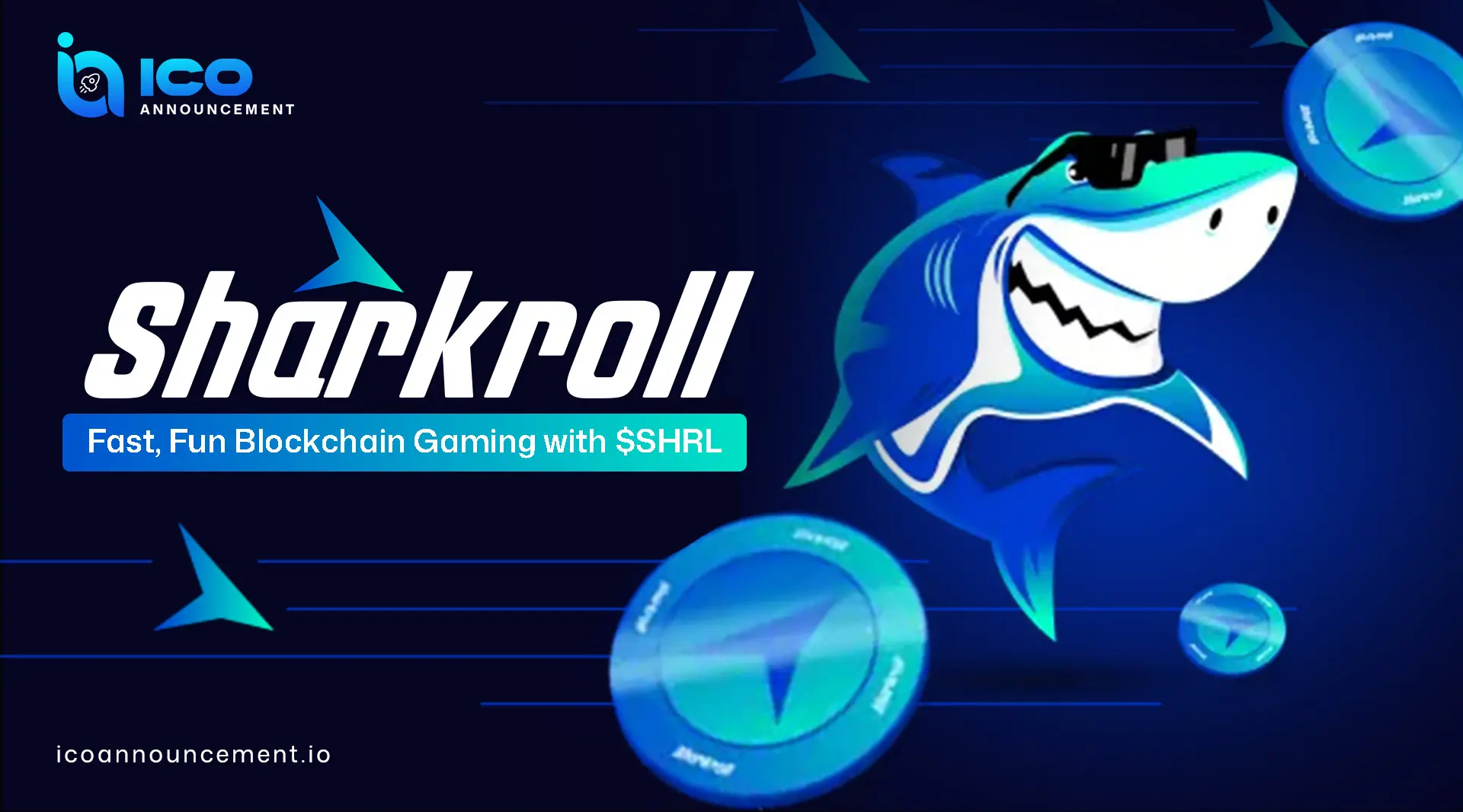 SharkRoll $SHRL ICO: Blockchain Gaming Investment Guide
