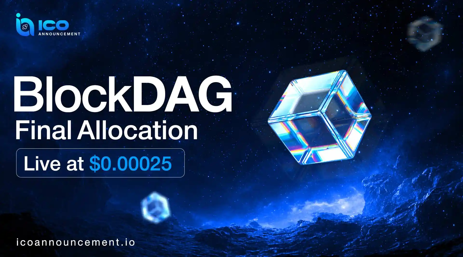 BlockDAG Presale Extended: Final BDAG Allocation Live