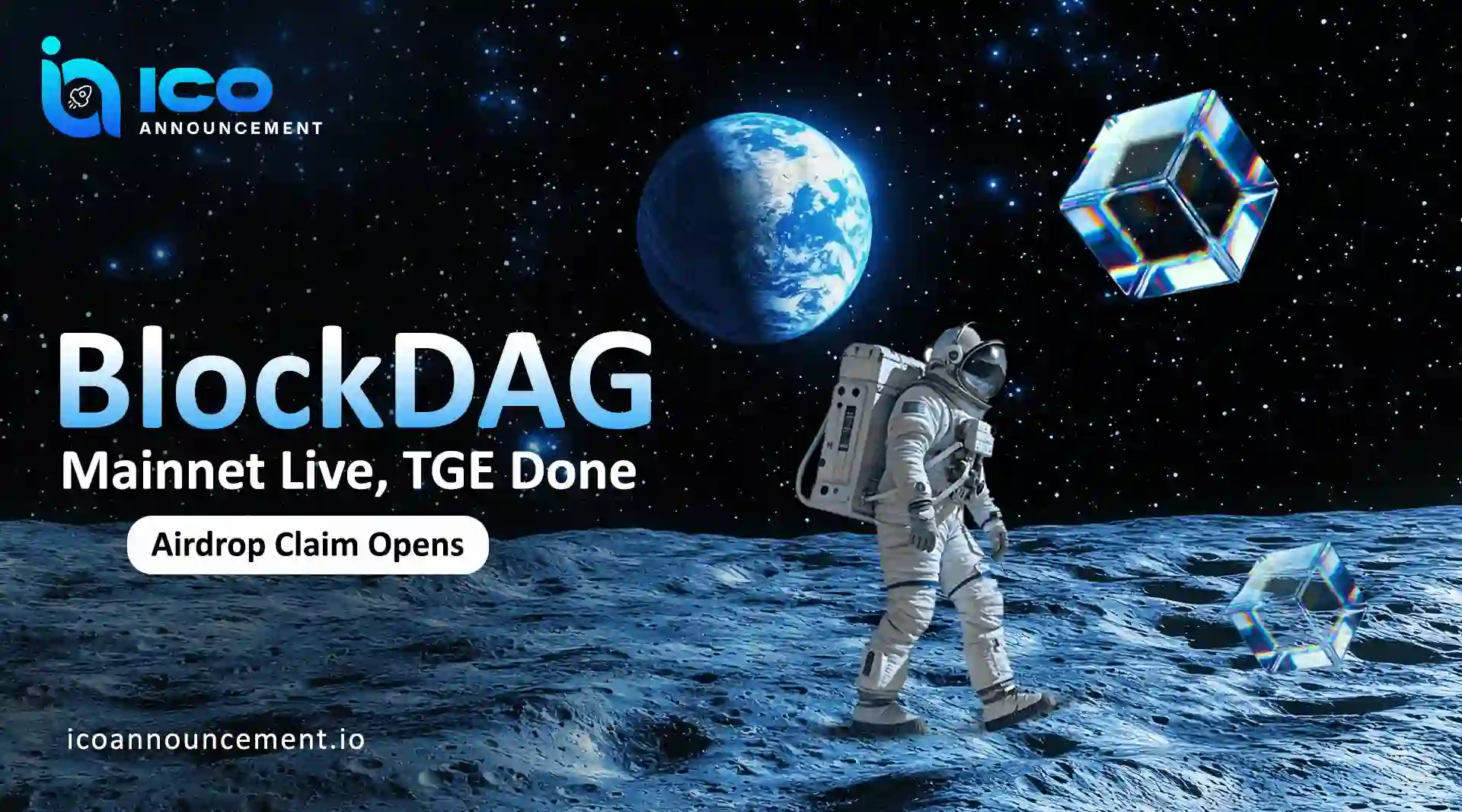 BlockDAG Update: Mainnet Live, TGE done and Airdrop 