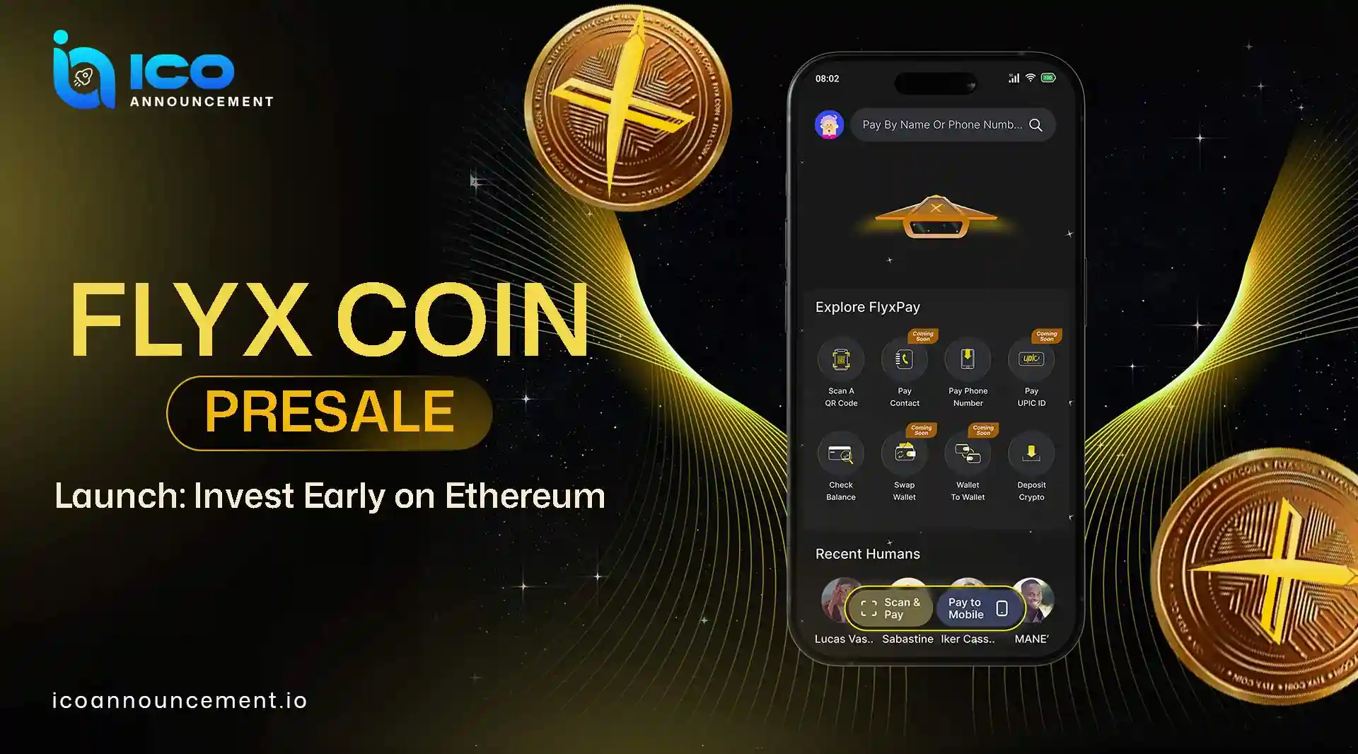 FlyX Coin ($FLYX) Presale Utility and Payment Guide