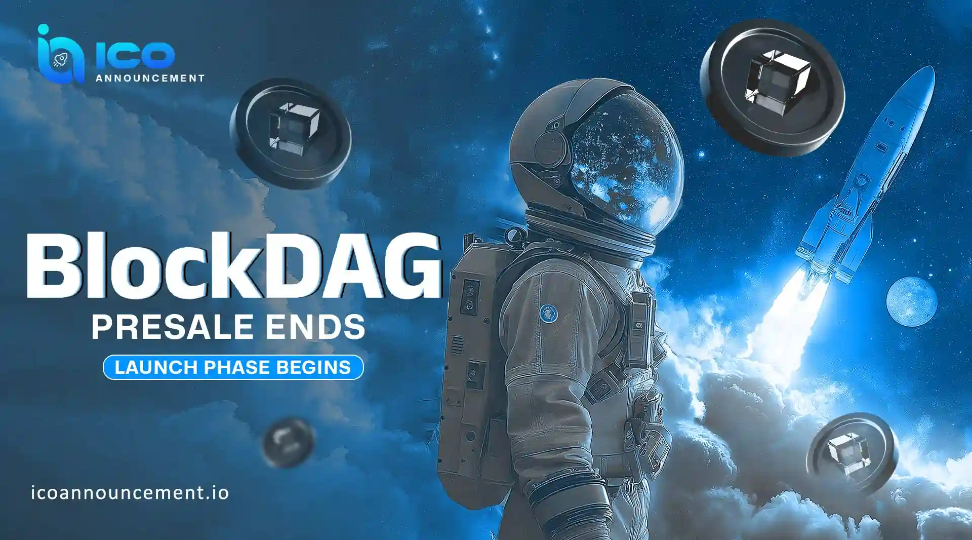 BlockDAG Launch Date Set as Presale Ends at $450M