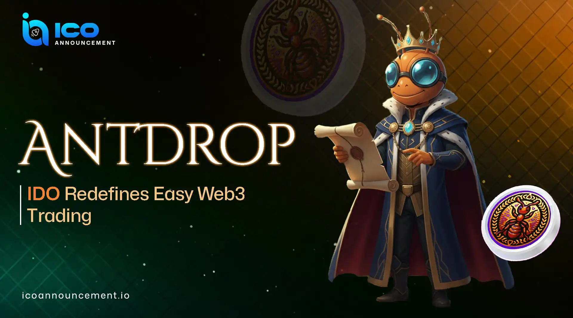 ANTDROP Simple Web3 Crypto Platform for Easy User Access Now