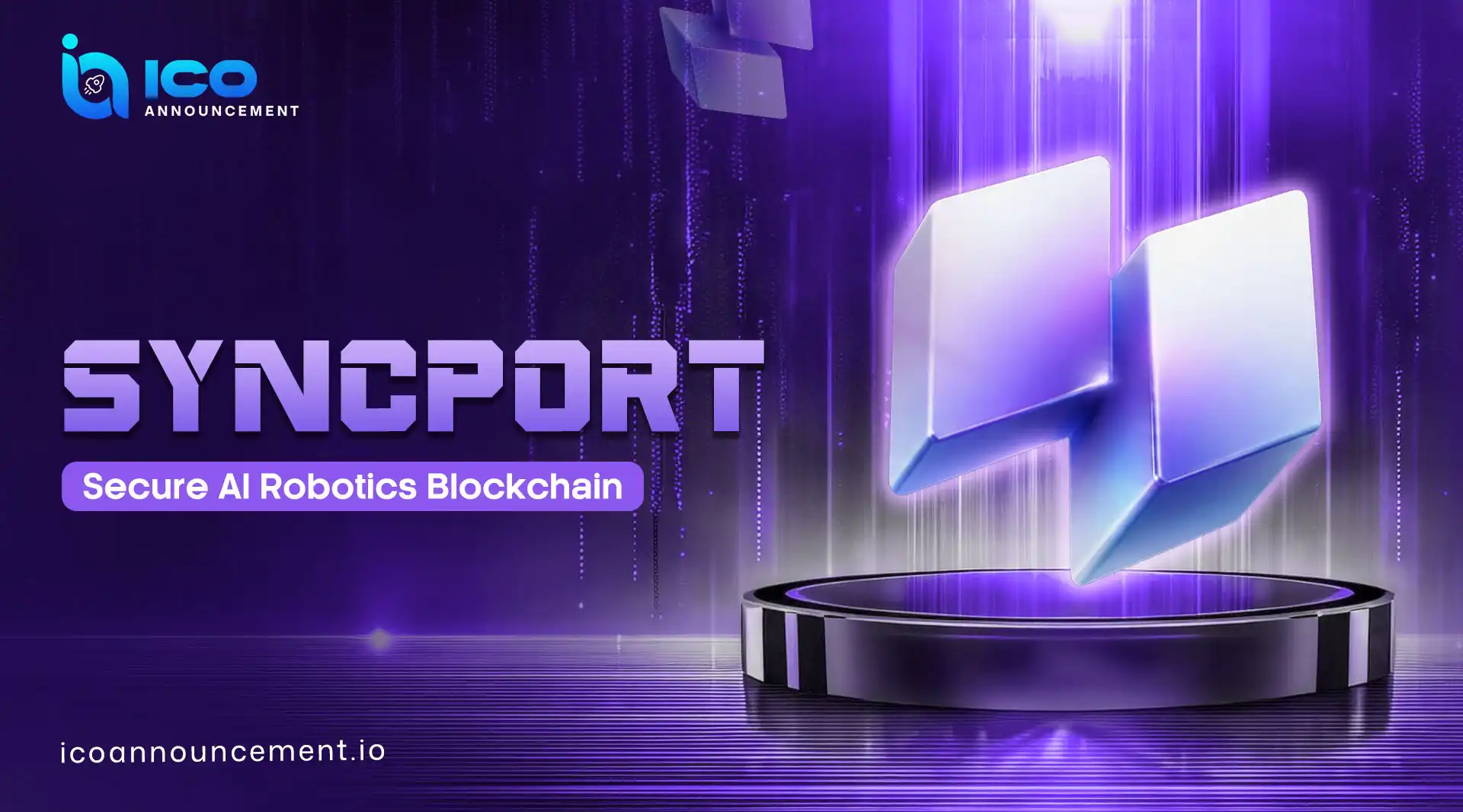 Syncport: AI Robotics Blockchain Platform on Ethereum Chain