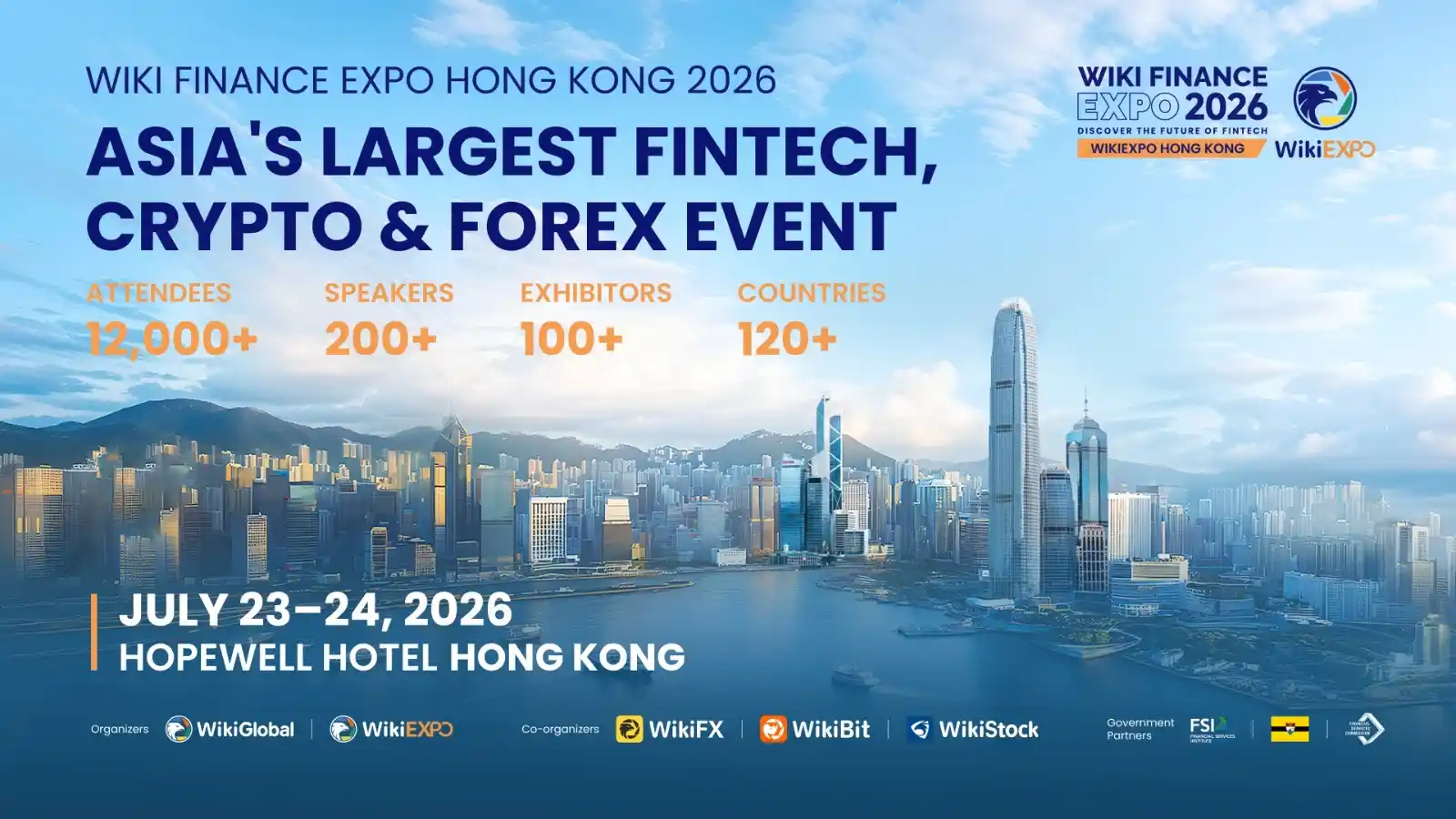 WikiEXPO HK 2026 Brings Global Fintech Leaders to Hong Kong