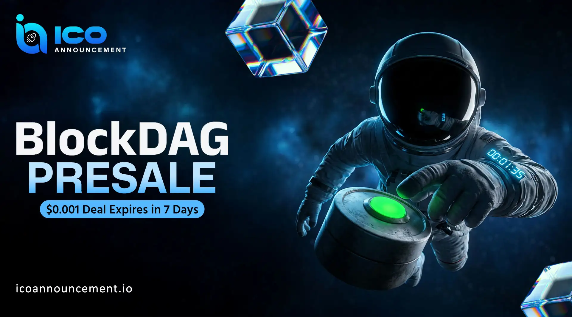 BlockDAG Presale Price $0.001 Reopens Before TGE and Listing