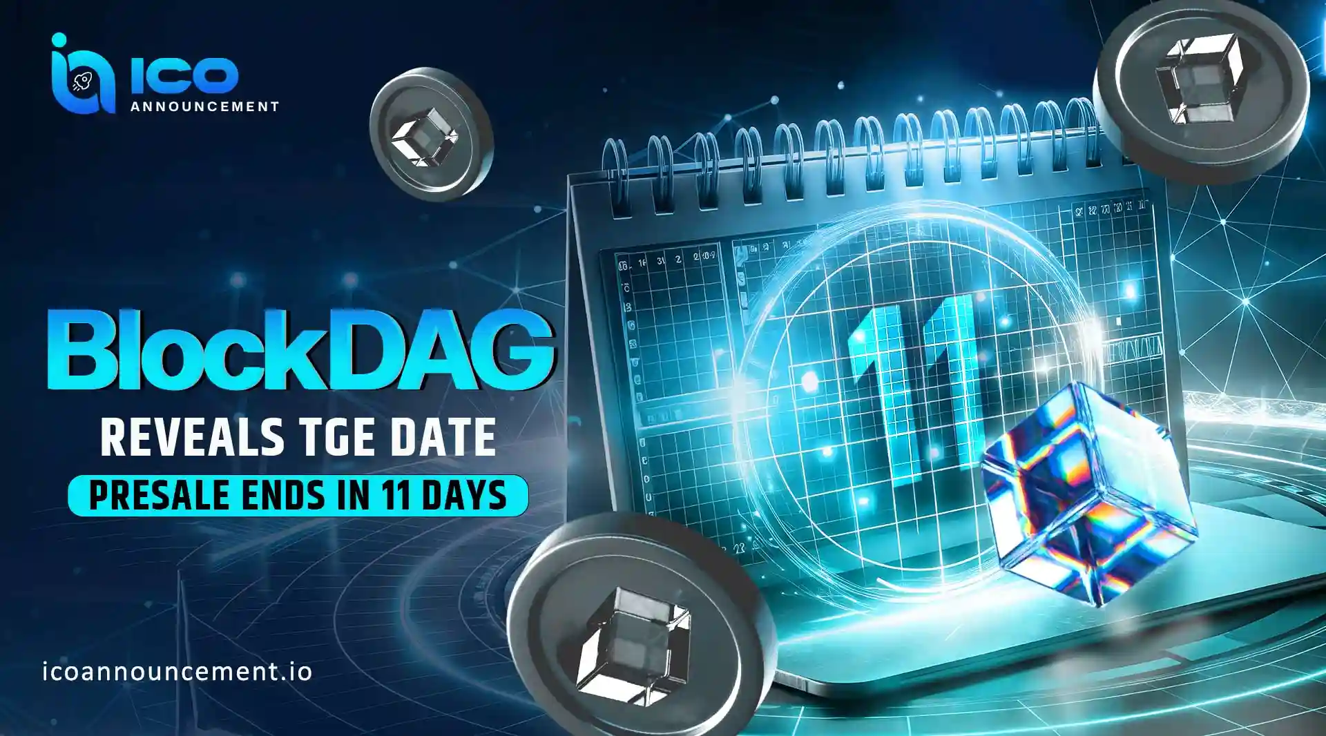 BlockDAG Presale Final Stage, TGE Set for February 11