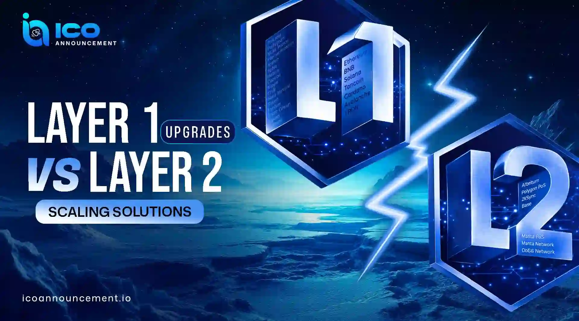 Blockchain Scaling Explain Layer 1 vs Layer 2 Solutions