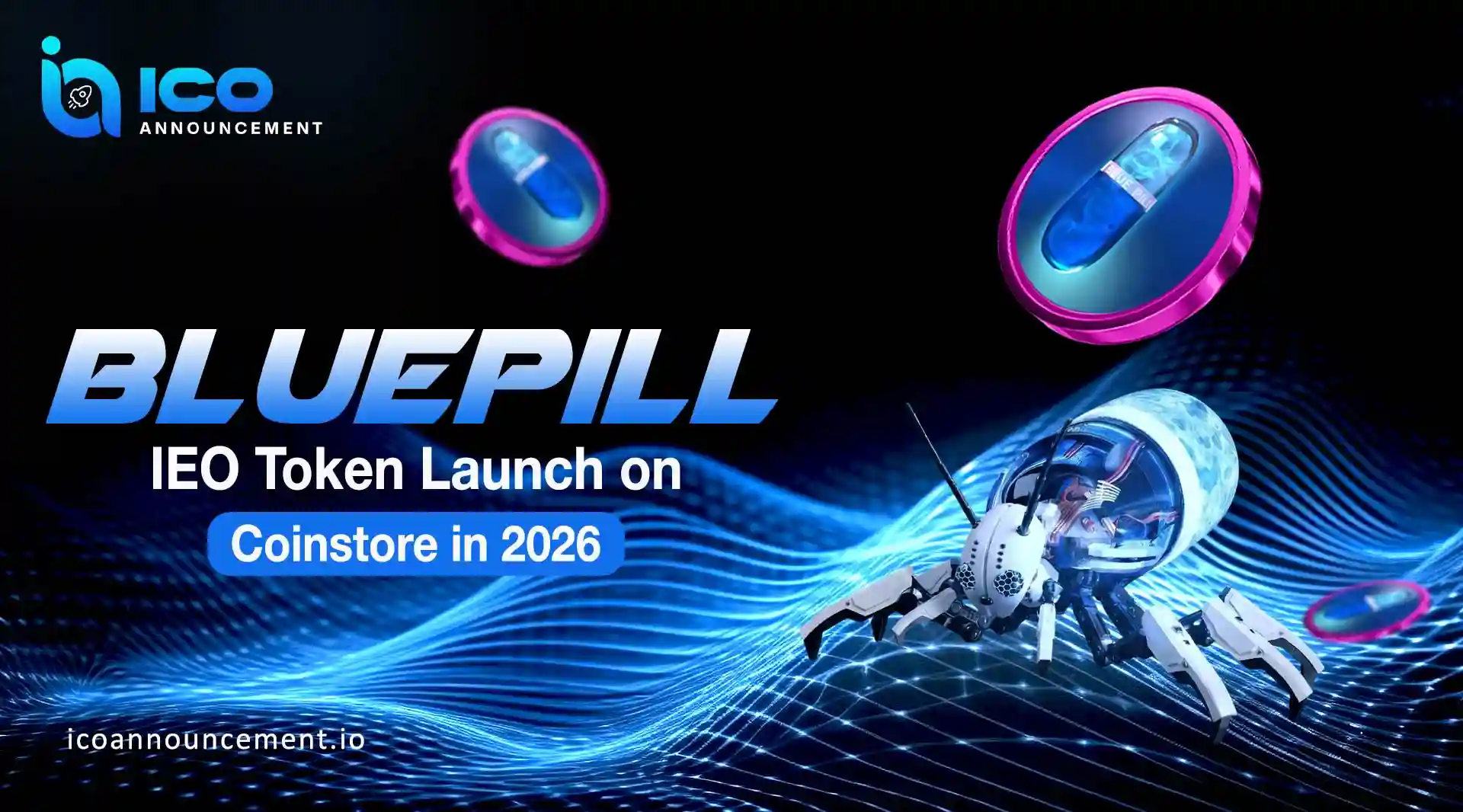 BluePill Crypto Project: Token, IEO Launch and Overview