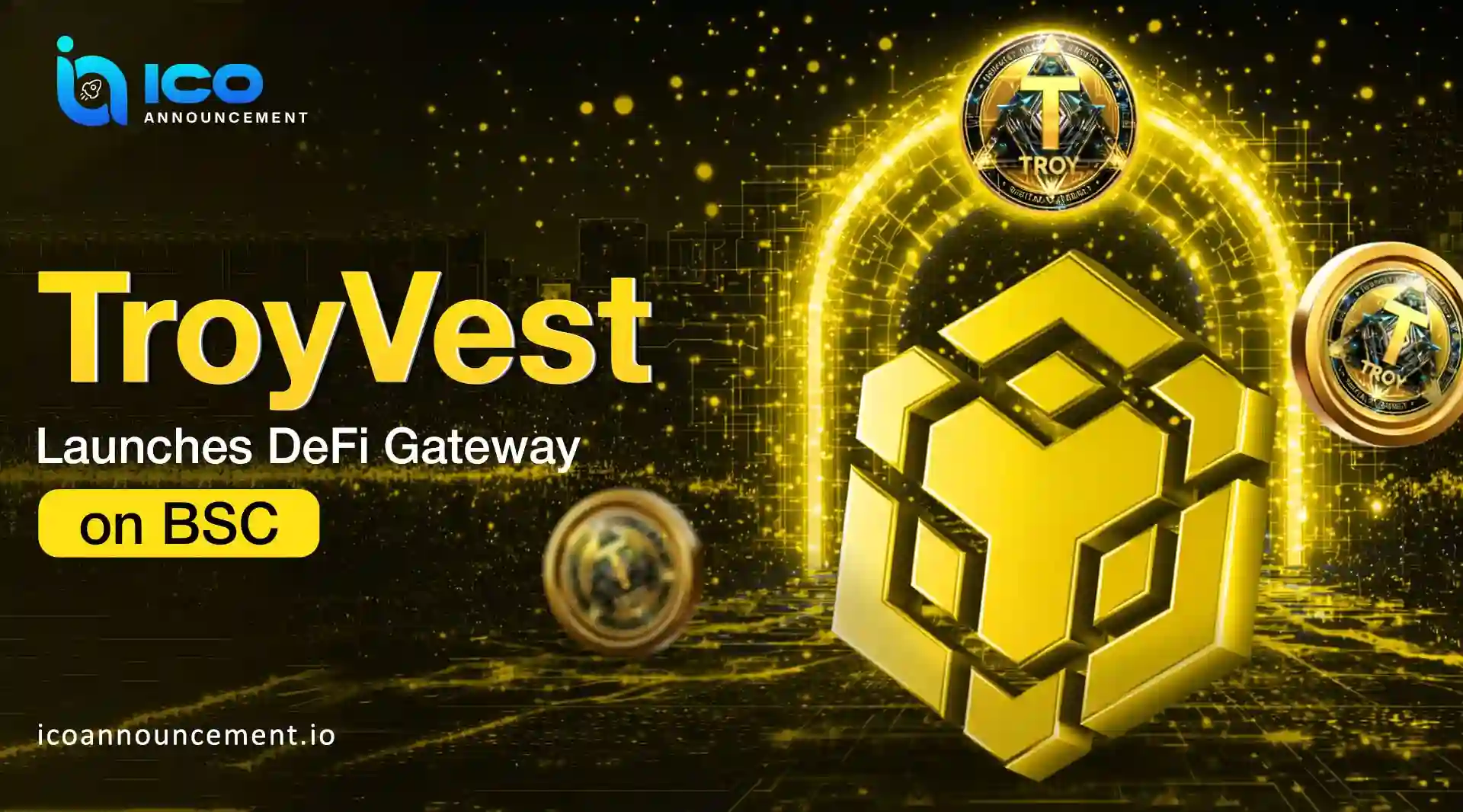 TroyVest ($TROY) DeFi Project on BSC: IDO Details and Uses