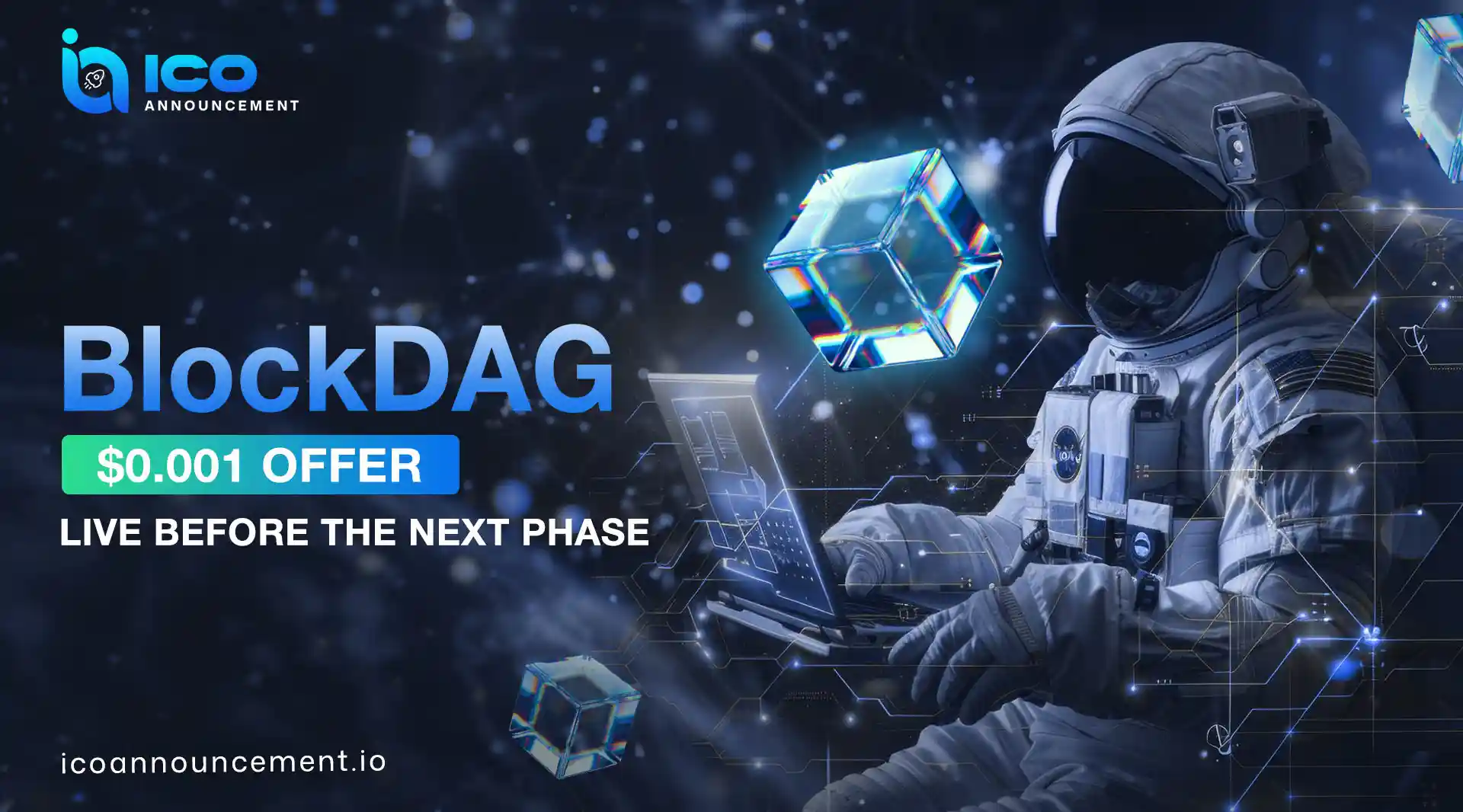 BlockDAG Listing Date Update: BDAG Aftersale at $0.001