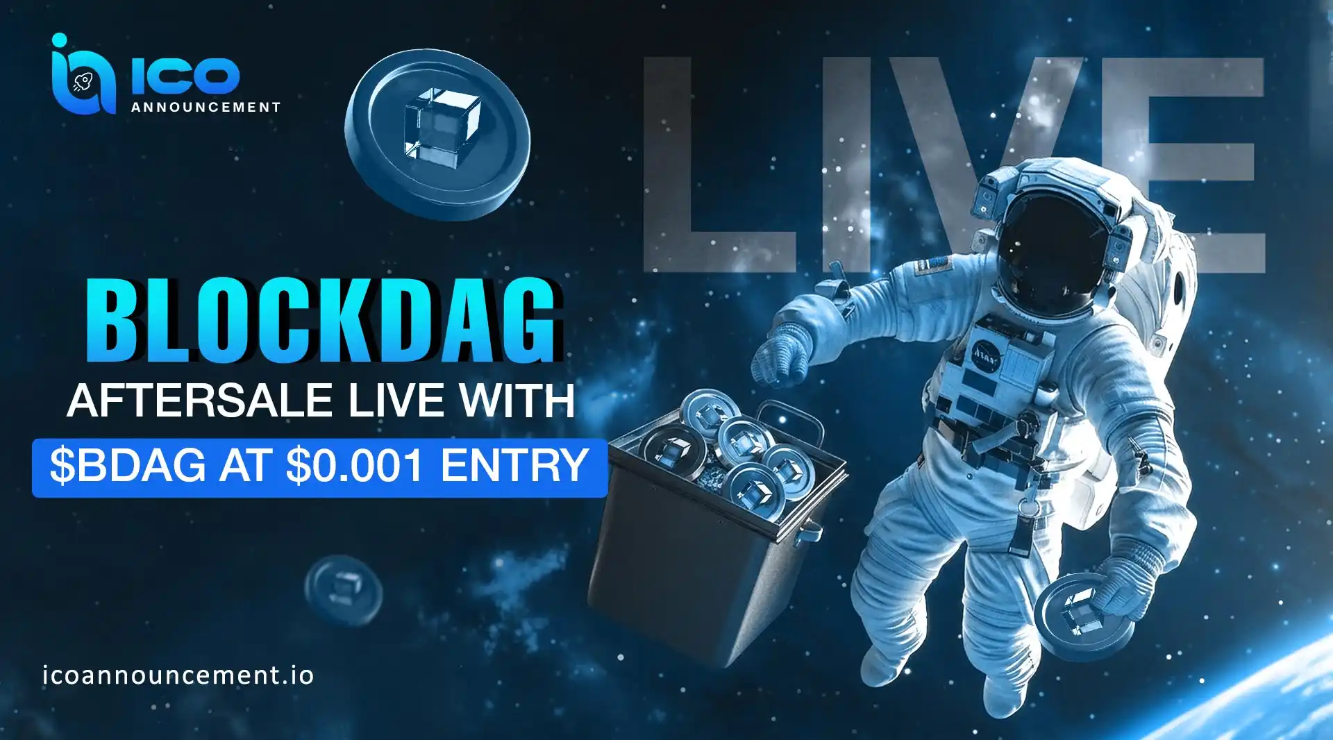 BlockDAG Aftersale Opens: After BDAG Hits $0.14 on CMC